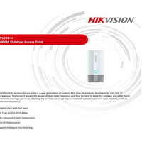 HIKVISION 3000M WIFI 6 OUTDOOR ACCESS POINT - NeonSales {{ shop.shopifyCountryName }}