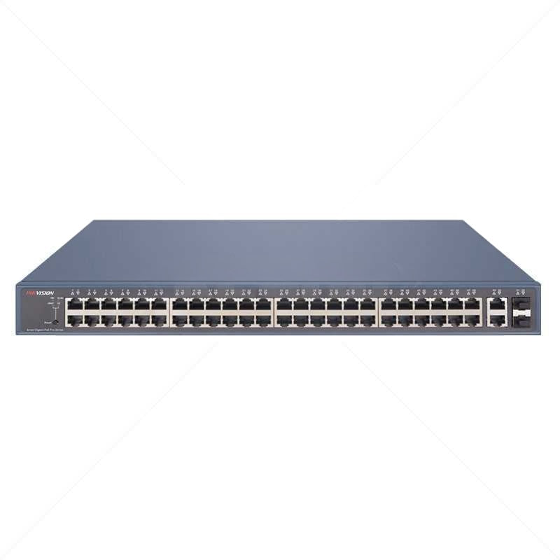 HIKVISION 48 PORT GIGABIT POE SMART DS-3E1552P-SI - NeonSales {{ shop.shopifyCountryName }}