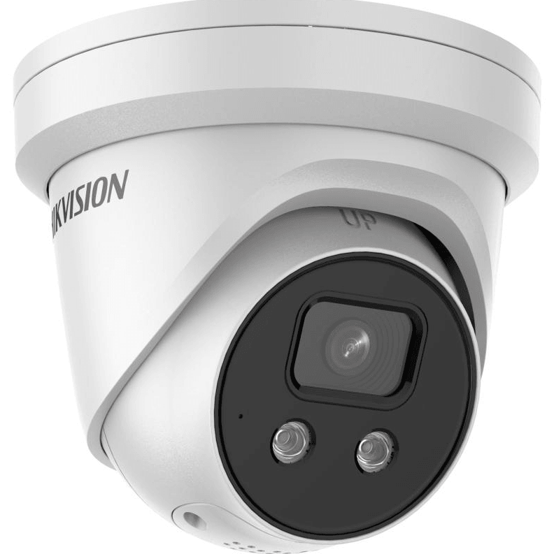 HIKVISION 4MP TURRET CAMERA W/ STROBE LIGHT - NeonSales South Africa