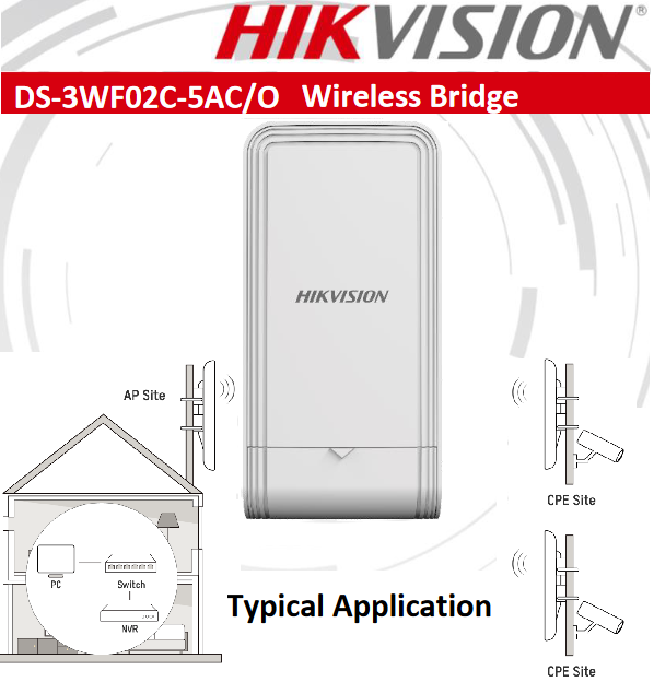 HIKVISION 5GHZ WIRELESS OUTDOOR CPE - NeonSales {{ shop.shopifyCountryName }}