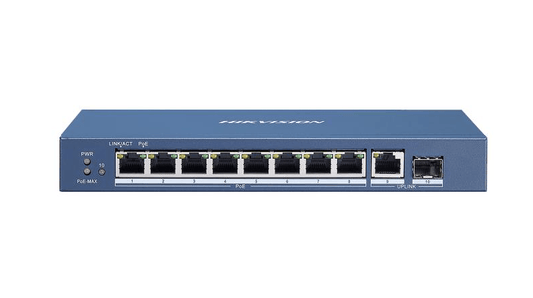 HIKVISION 8 PORT GIGABIT UNMANAGED POE SWITCH - NeonSales {{ shop.shopifyCountryName }}