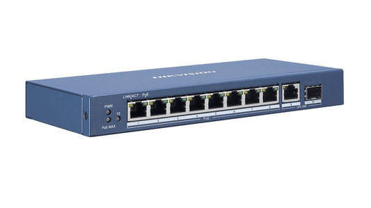 HIKVISION 8 PORT GIGABIT UNMANAGED POE SWITCH - NeonSales {{ shop.shopifyCountryName }}