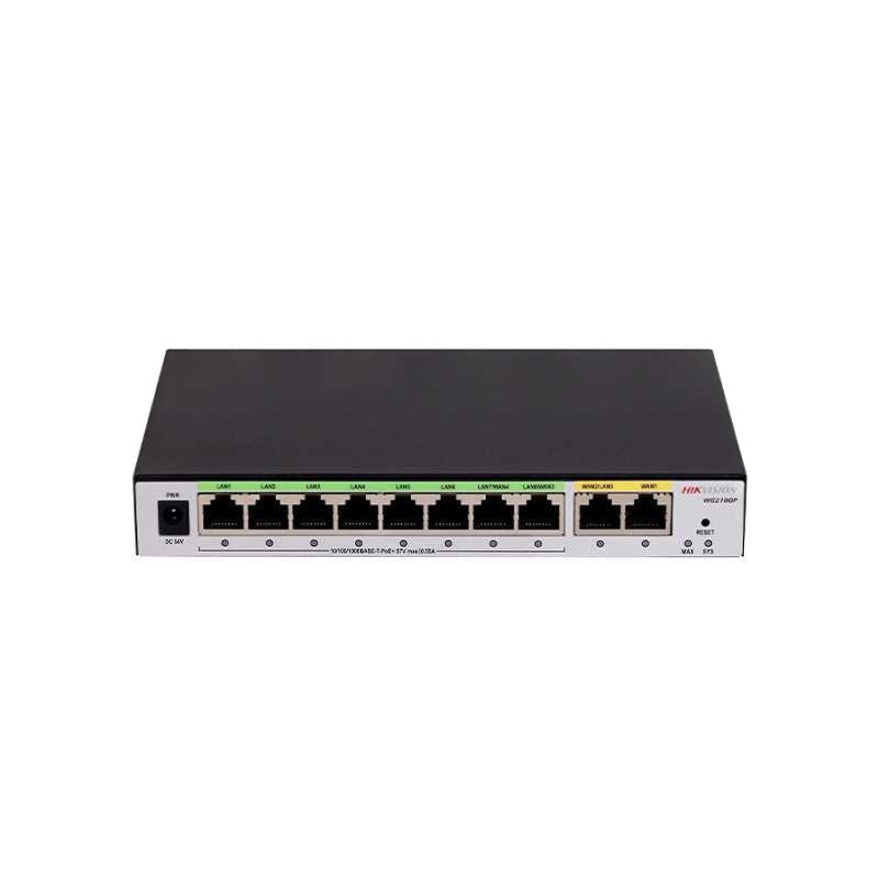 HIKVISION ALL IN ONE 10 PORT DS-3WG210GP-SI(O-STD) - NeonSales {{ shop.shopifyCountryName }}