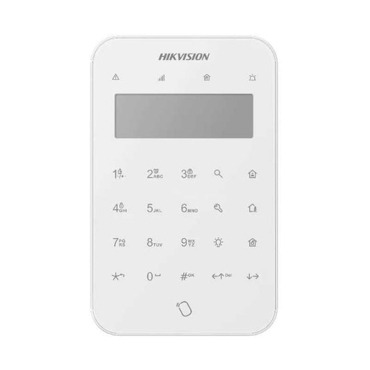HIKVISION AX-PRO WIRELESS LCD KEYPAD DS-PK1-LT-WE - NeonSales {{ shop.shopifyCountryName }}