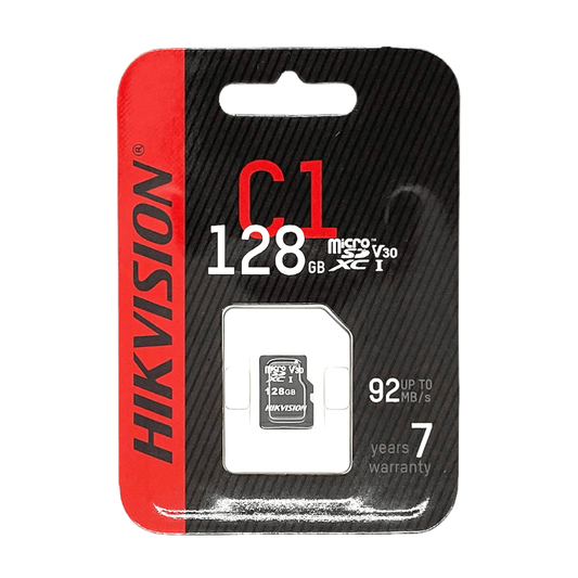HIKVISION C1 MICRO SD CARD 128GB - NeonSales {{ shop.shopifyCountryName }}