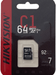 HIKVISION C1 MICRO SD CARD 64GB - NeonSales {{ shop.shopifyCountryName }}