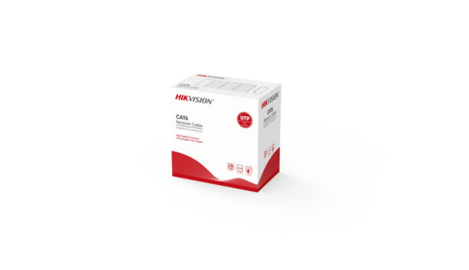 HIKVISION CAT 6 CABLE GREY (DS-1LN6UTC0) PER METER - NeonSales {{ shop.shopifyCountryName }}