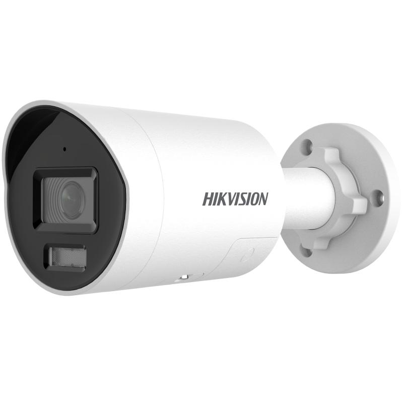 Hikvision DS-2CD2026G2-I 2MP AcuSense mini bullet camera angled view