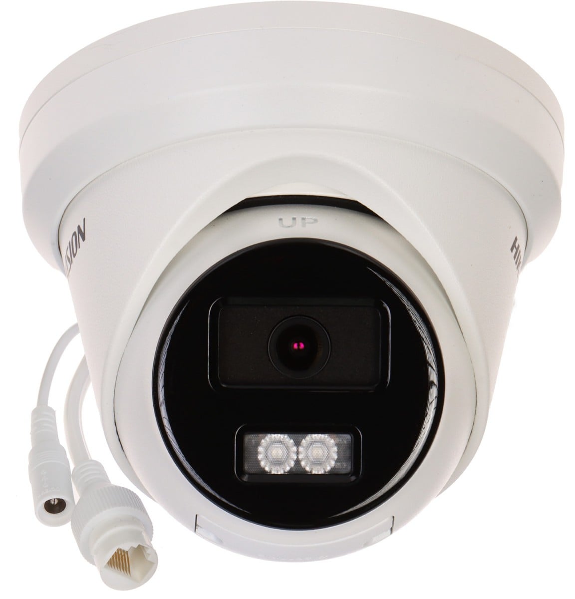Hikvision DS-2CD2326G2-I 2MP AcuSense turret camera 2.8mm front view