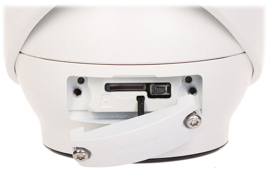 Hikvision DS-2CD2326G2-I 2MP AcuSense turret camera side view
