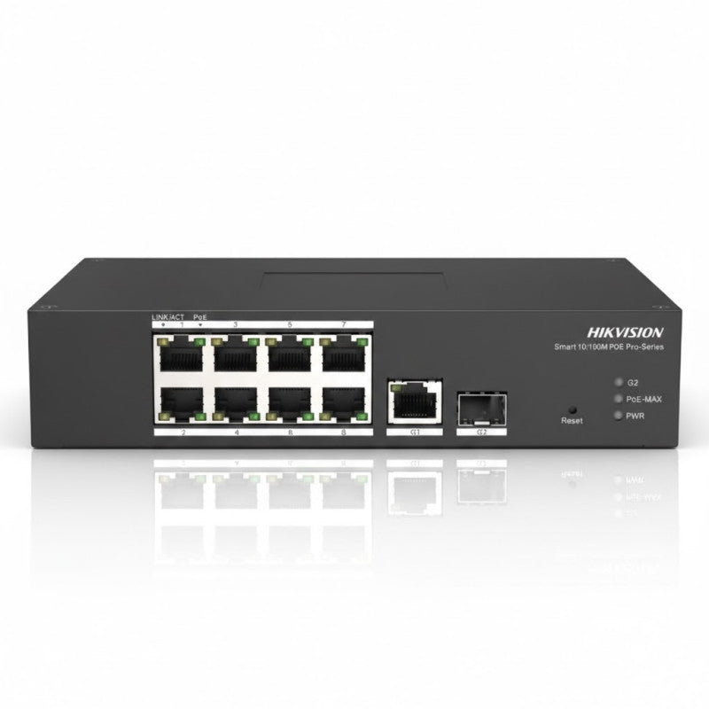 HIKVISION 8 PORT FAST ETHERNET SM DS-3T1310P-SI/HS