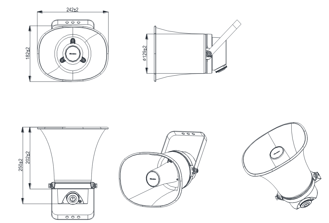 HIKVISION IP HORN SPEAKER - NeonSales {{ shop.shopifyCountryName }}