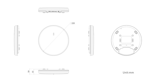 HIKVISION Wi-Fi 6 1800M CEILING ACCESS POINT - NeonSales {{ shop.shopifyCountryName }}
