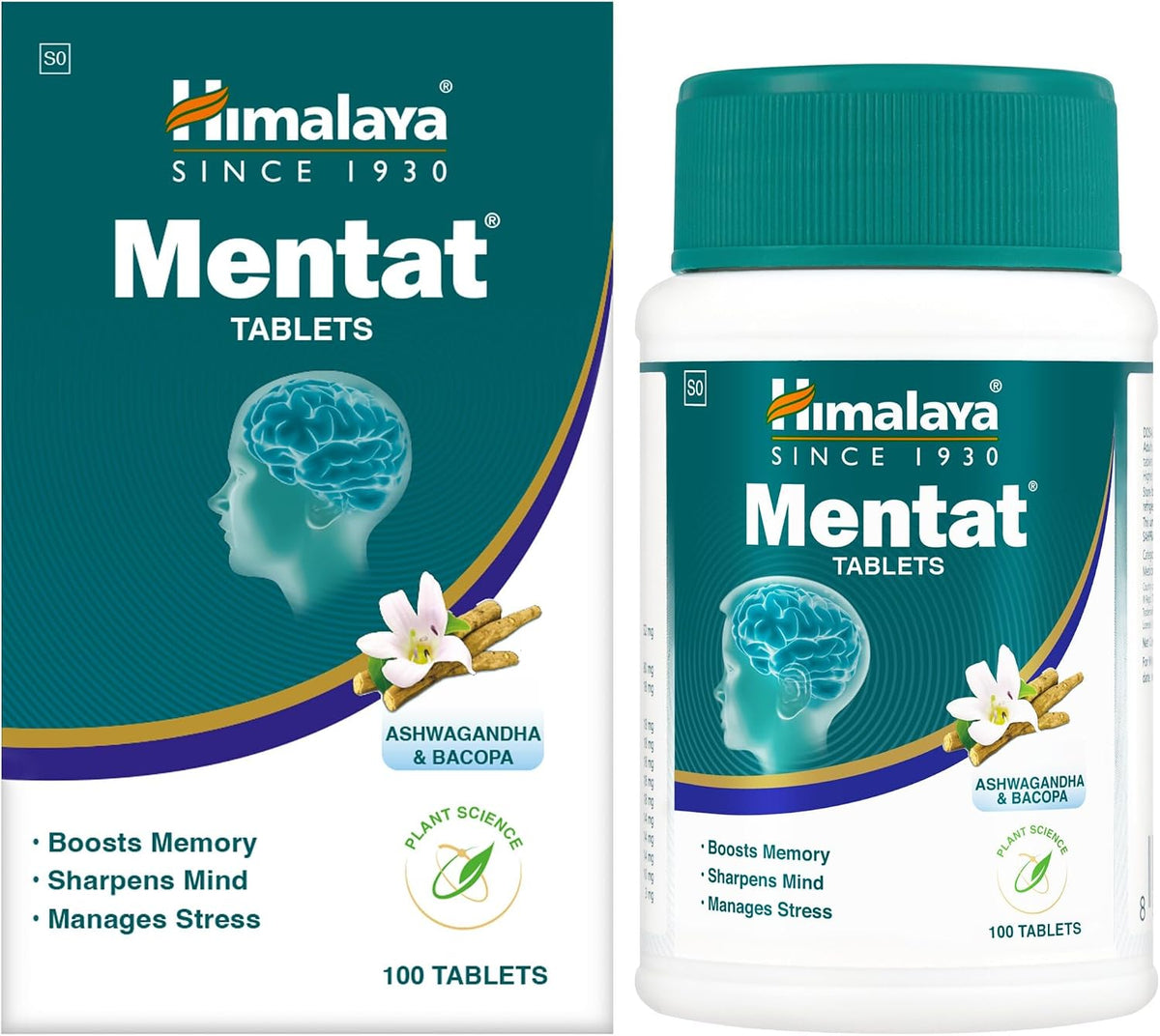 Himalaya Mentat Tablets 100s - product view 4