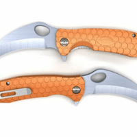 HONEY BADGER CLAW FLIPPER - MEDIUM ORANGE - NeonSales {{ shop.shopifyCountryName }}