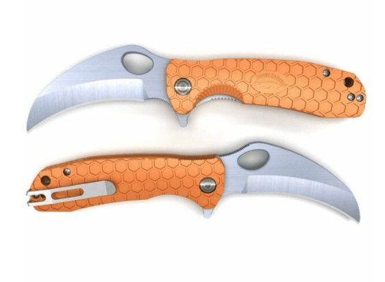 HONEY BADGER CLAW FLIPPER - MEDIUM ORANGE - NeonSales {{ shop.shopifyCountryName }}