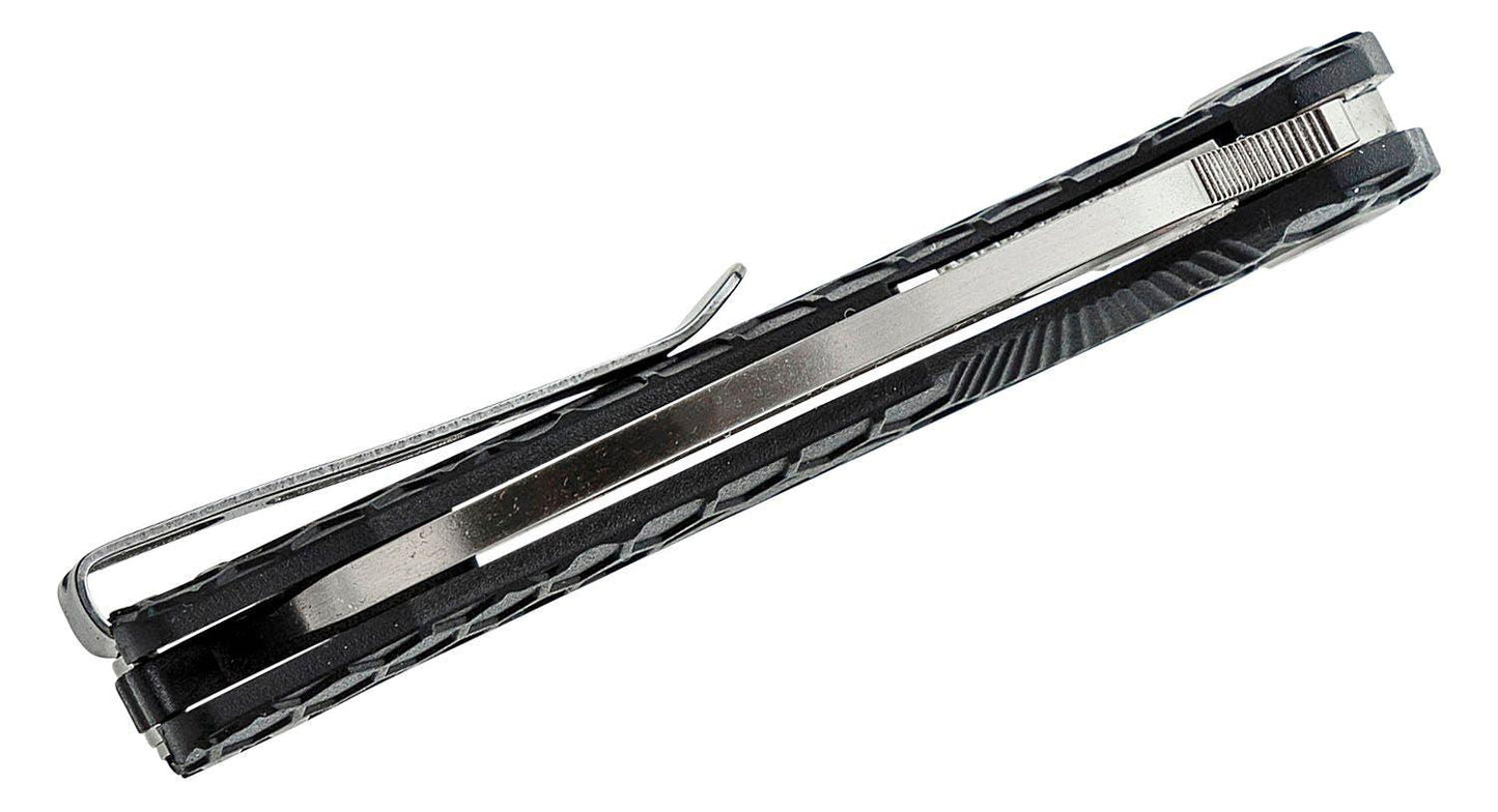 HONEY BADGER CLAW SERRATED FLIPPER - SMALL BLACK - NeonSales {{ shop.shopifyCountryName }}