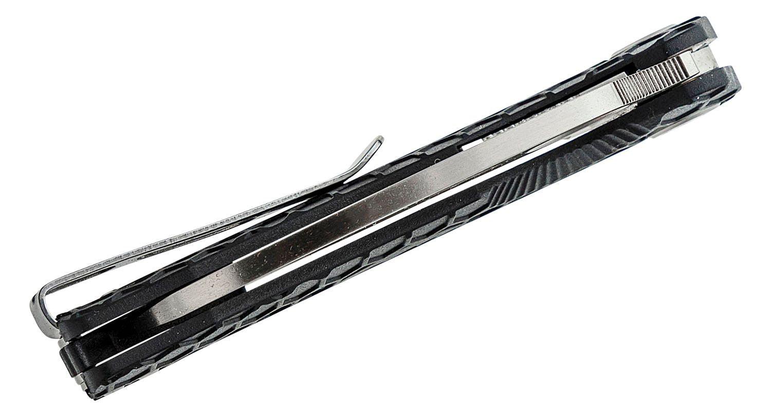 HONEY BADGER CLAW SERRATED FLIPPER - SMALL BLACK - NeonSales {{ shop.shopifyCountryName }}