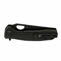 HONEY BADGER DROP-POINT FLIPPER - MEDIUM BLACK - NeonSales {{ shop.shopifyCountryName }}