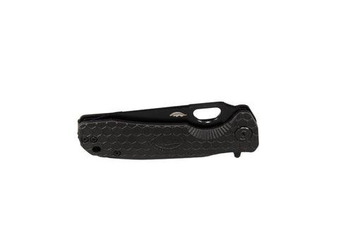 HONEY BADGER DROP-POINT FLIPPER - MEDIUM BLACK - NeonSales {{ shop.shopifyCountryName }}