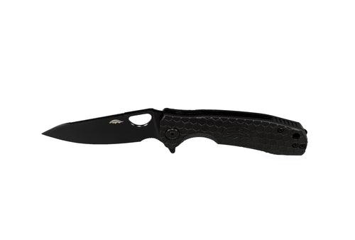 HONEY BADGER DROP-POINT FLIPPER - MEDIUM BLACK - NeonSales {{ shop.shopifyCountryName }}