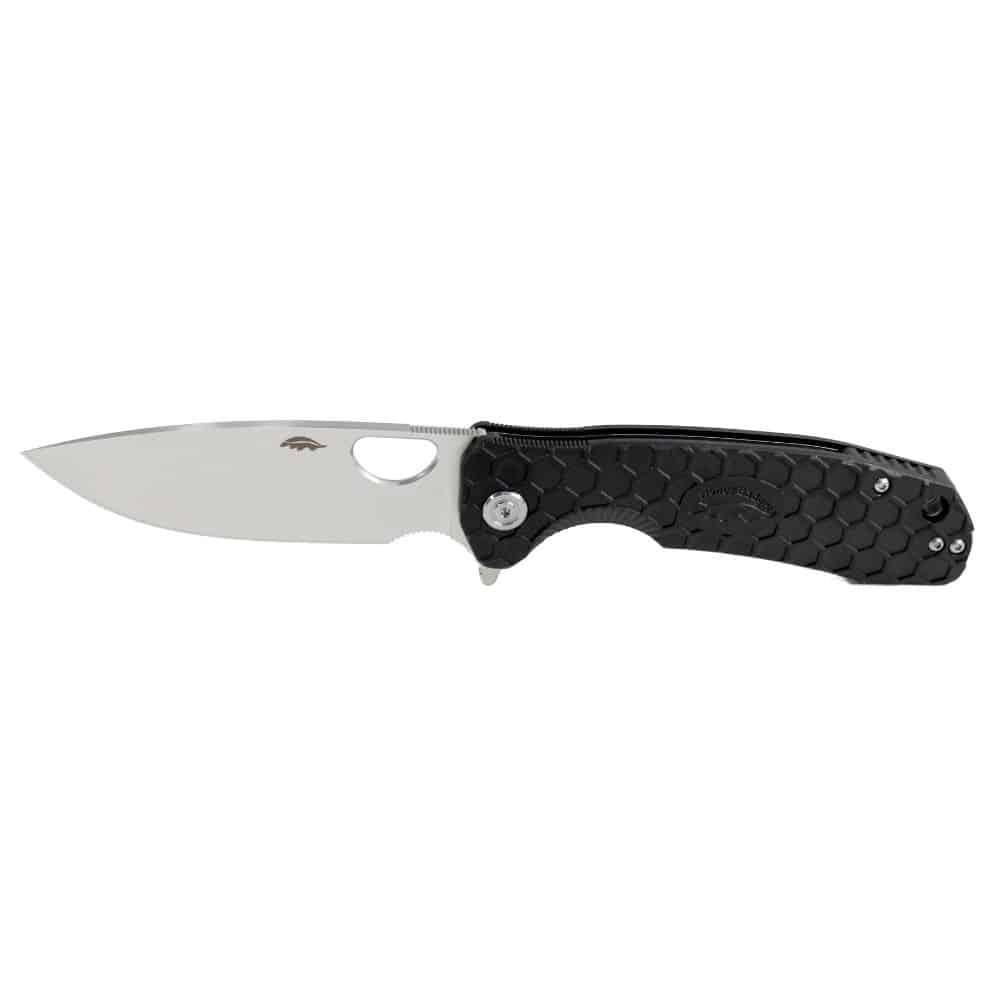 HONEY BADGER SPEAR-POINT FLIPPER - SMALL BLACK - NeonSales South Africa