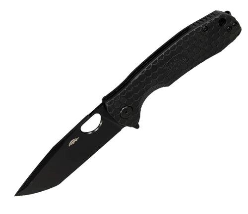 HONEY BADGER TANTO FLIPPER D2 - LARGE BLACK - NeonSales {{ shop.shopifyCountryName }}