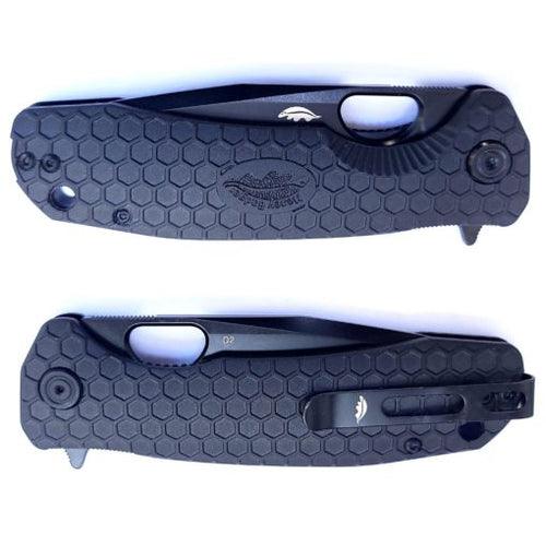 HONEY BADGER TANTO FLIPPER D2 - LARGE BLACK - NeonSales South Africa