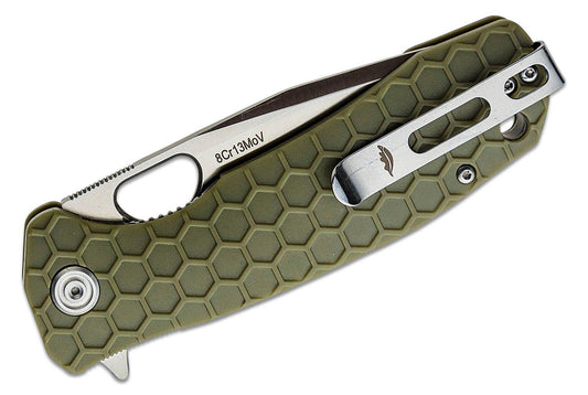 HONEY BADGER TANTO FLIPPER - LARGE OLIVE DRAB - NeonSales {{ shop.shopifyCountryName }}
