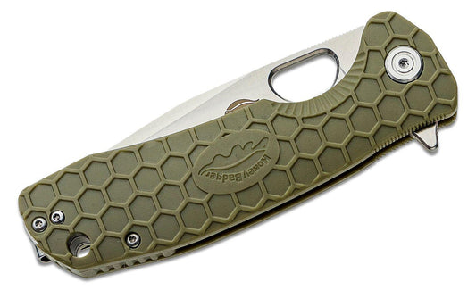 HONEY BADGER TANTO FLIPPER - LARGE OLIVE DRAB - NeonSales {{ shop.shopifyCountryName }}