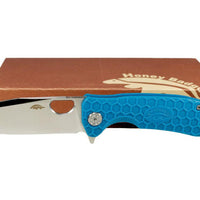 HONEY BADGER TANTO FLIPPER - MEDIUM BLUE - NeonSales {{ shop.shopifyCountryName }}