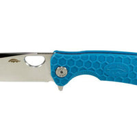 HONEY BADGER TANTO FLIPPER - MEDIUM BLUE - NeonSales {{ shop.shopifyCountryName }}