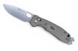 Honey Badger Beretta Cross-Bolt Drop-Point Med/Large Grey Folding Knife