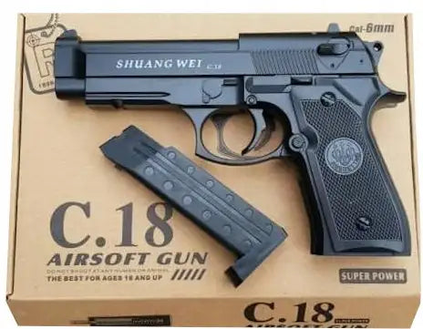 C18 6MM AIRSOFT PISTOL - NeonSales {{ shop.shopifyCountryName }}