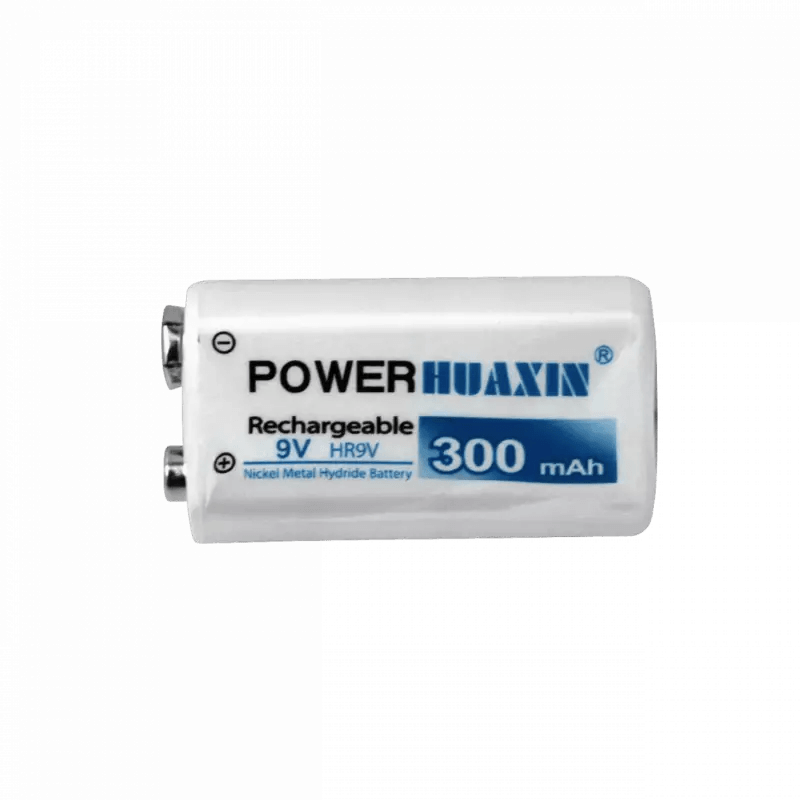 HUAXIN Ni-MH 9V BATTERY (RECHARGEABLE) - 300 MAH - NeonSales South Africa