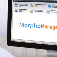 IDEMIA MorphoManager software interface