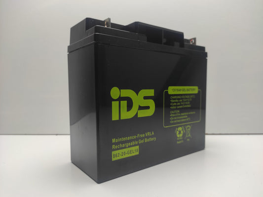 IDS 12V 18AH GEL BATTERY - NeonSales {{ shop.shopifyCountryName }}