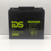 IDS 12V 18AH GEL BATTERY - NeonSales {{ shop.shopifyCountryName }}