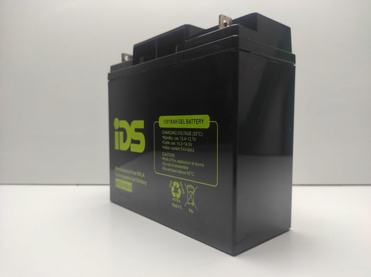 IDS 12V 18AH GEL BATTERY - NeonSales {{ shop.shopifyCountryName }}