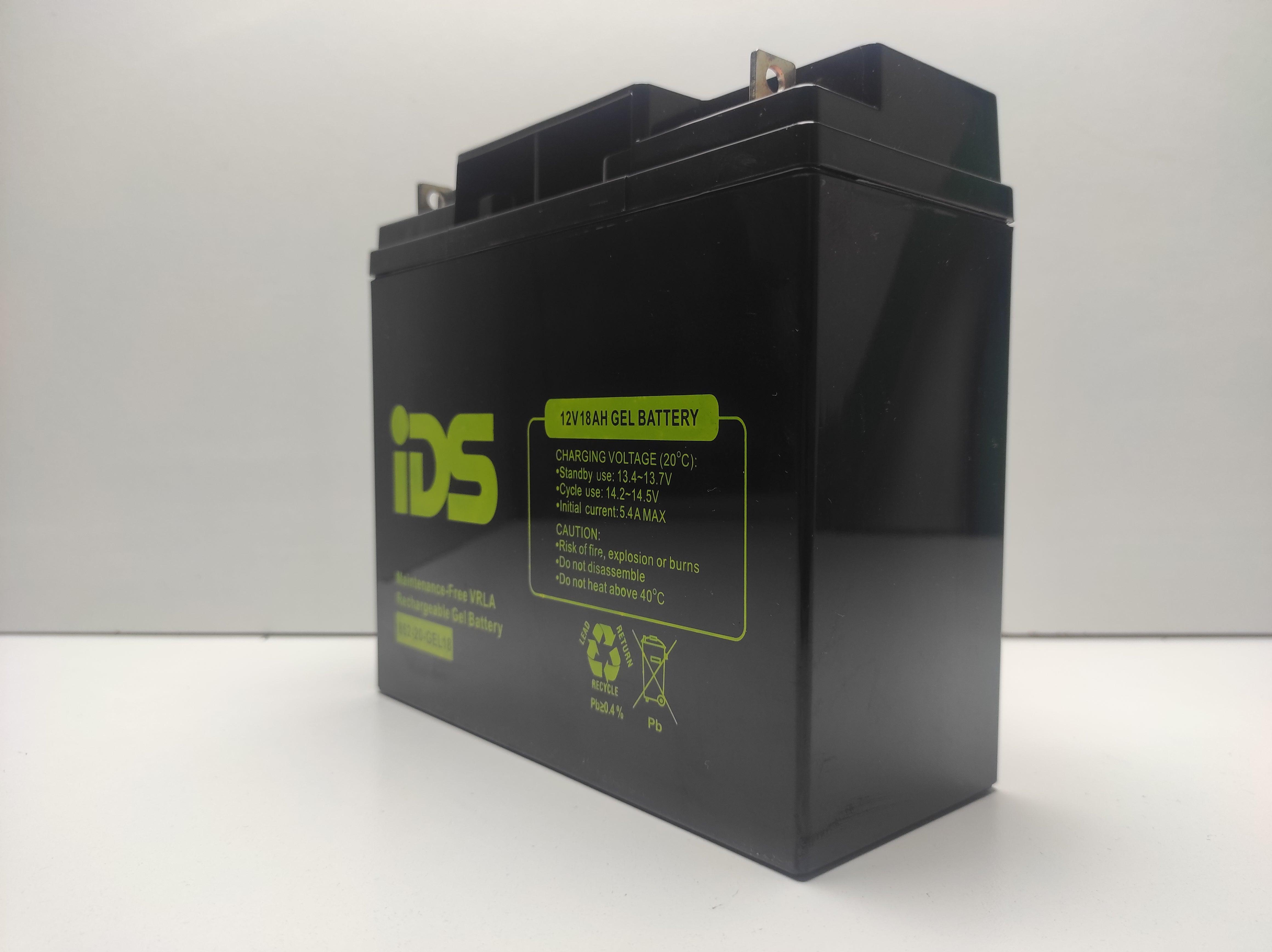 IDS 12V 18AH GEL BATTERY - NeonSales South Africa