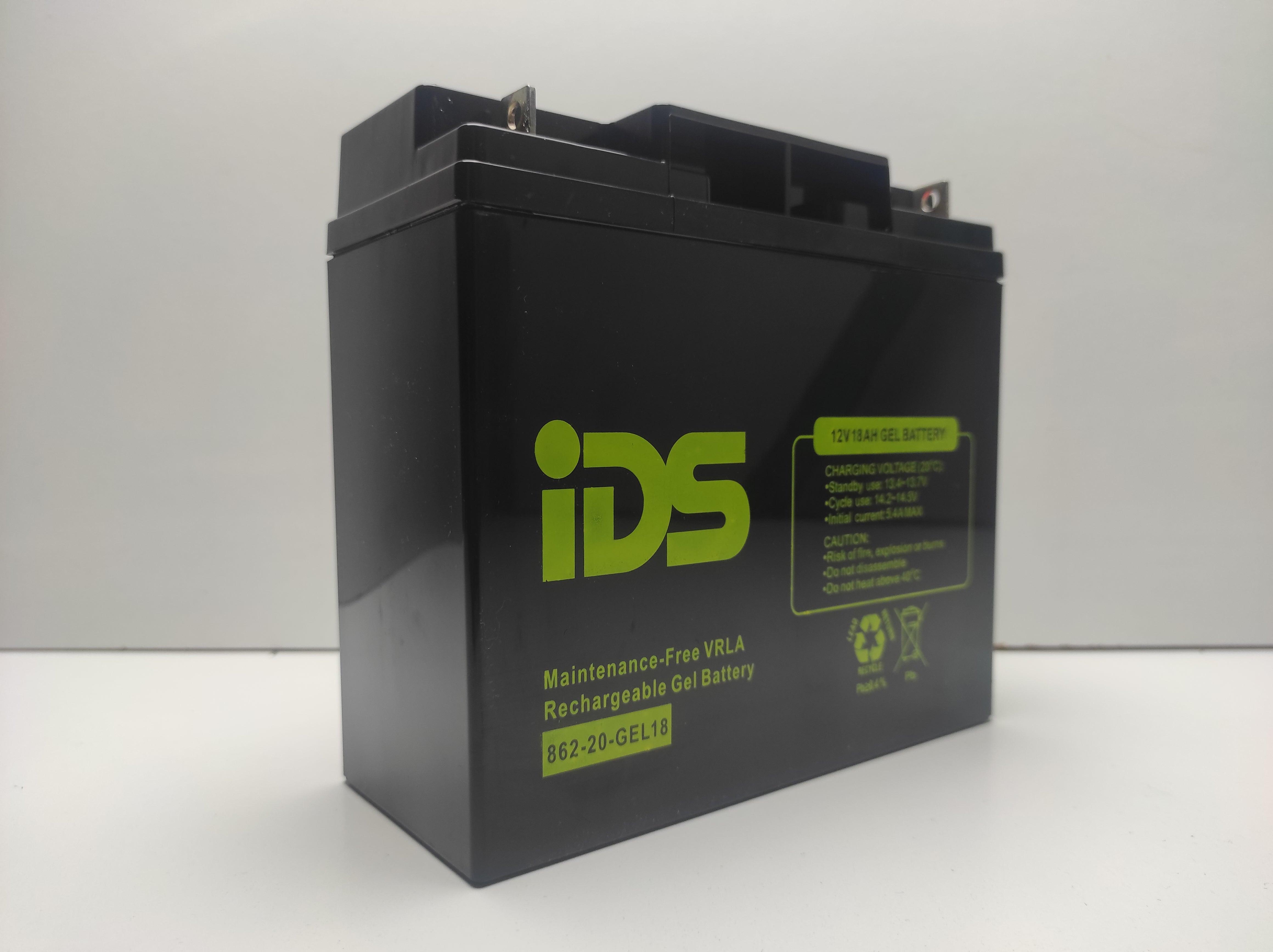 IDS 12V 18AH GEL BATTERY - NeonSales South Africa