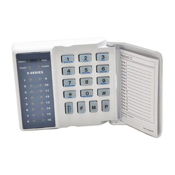 IDS XSERIES 16 ZONE LED CLASSIC SERIES KEYPAD
