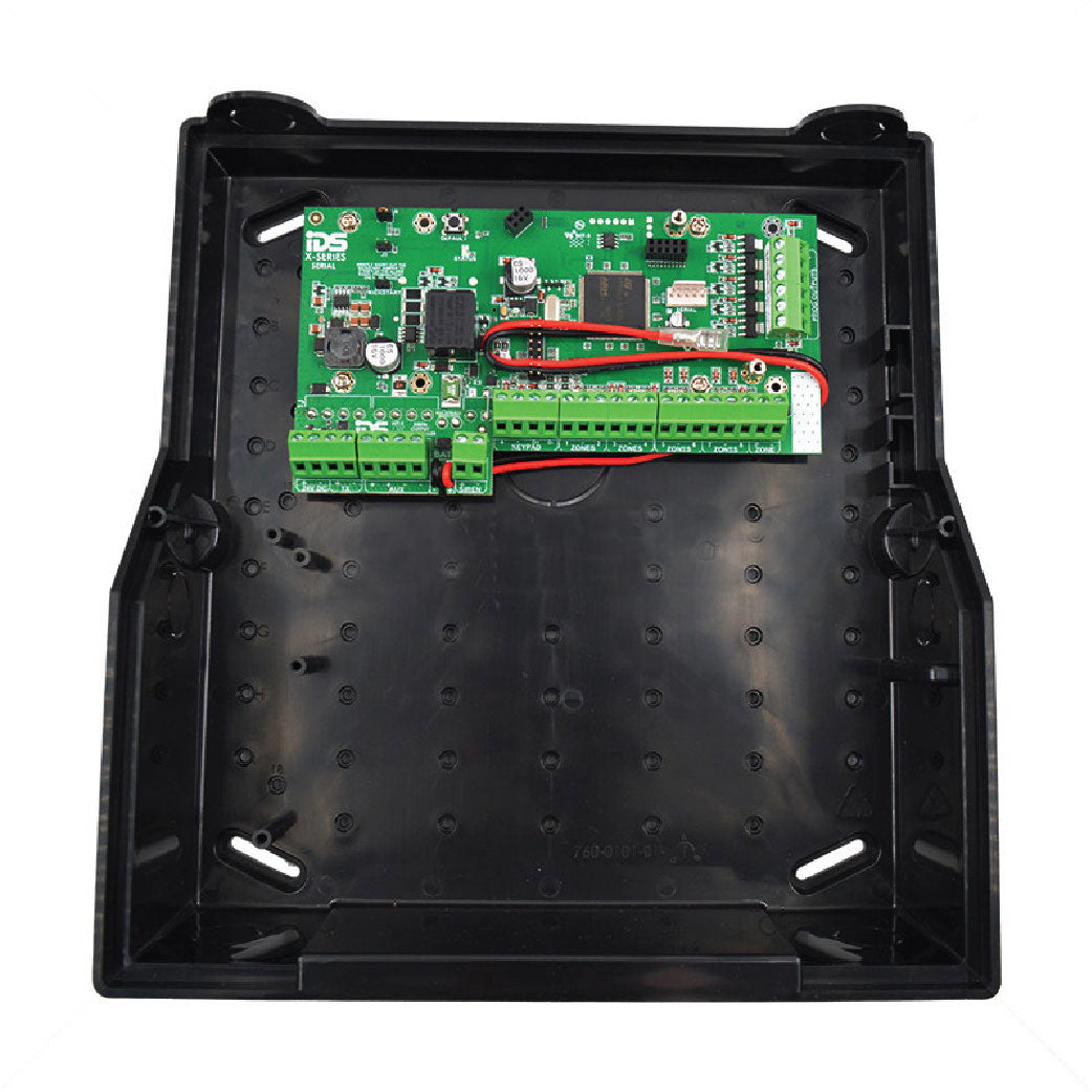 IDS X16 alarm control panel with PCB enclosure