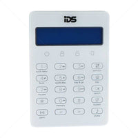 IDS XSERIES SOFT TOUCH WHITE LCD KEYPAD - NeonSales {{ shop.shopifyCountryName }}