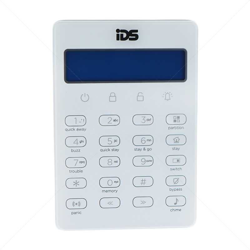 IDS XSERIES SOFT TOUCH WHITE LCD KEYPAD - NeonSales {{ shop.shopifyCountryName }}