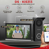 Hikvision 4-wire hybrid HD video intercom kit