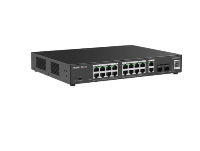 RUIJIE RG-ES220GS-P NETWORK SWITCH - 20G 16POE 2SF - NeonSales {{ shop.shopifyCountryName }}