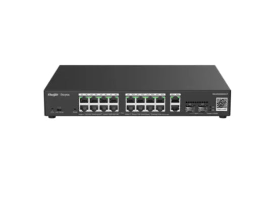 RUIJIE RG-ES220GS-P NETWORK SWITCH - 20G 16POE 2SF - NeonSales {{ shop.shopifyCountryName }}