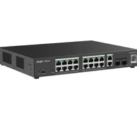 RUIJIE RG-ES220GS-P NETWORK SWITCH - 20G 16POE 2SF - NeonSales {{ shop.shopifyCountryName }}