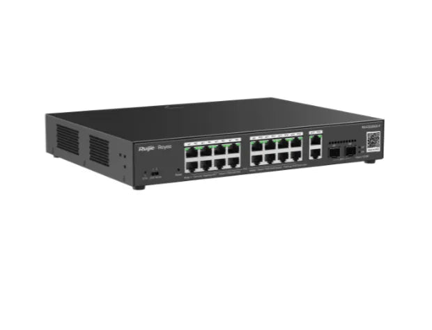 RUIJIE RG-ES220GS-P NETWORK SWITCH - 20G 16POE 2SF - NeonSales {{ shop.shopifyCountryName }}